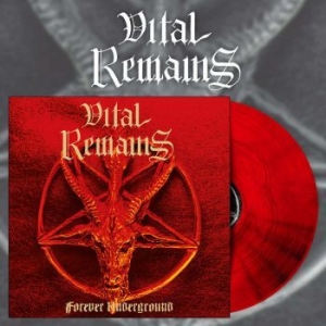 Vital Remains - Forever Underground (Red/Black Gala in the group VINYL / Hårdrock at Bengans Skivbutik AB (4165342)