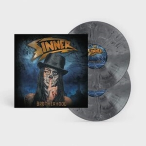 Sinner - Brotherhood (White/Black Vinyl) in the group VINYL / Hårdrock at Bengans Skivbutik AB (4165616)