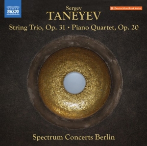 Taneyev Sergey - String Trio, Op. 31 Piano Quartet, in the group Externt_Lager /  at Bengans Skivbutik AB (4166042)