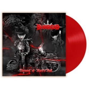 Blood God - Demons Of Rock N Roll (Red Vinyl Lp in the group VINYL / Hårdrock/ Heavy metal at Bengans Skivbutik AB (4167179)