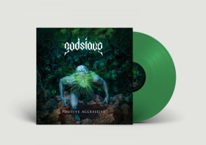 Godslave - Positive Aggressive (Green Vinyl Lp in the group VINYL / Hårdrock at Bengans Skivbutik AB (4167182)