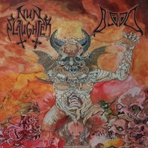 Nunslaughter / Blood - Split in the group CD / Hårdrock/ Heavy metal at Bengans Skivbutik AB (4167194)