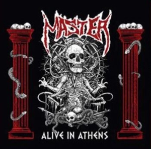 Master - Alive In Athens (Red) in the group VINYL / Hårdrock at Bengans Skivbutik AB (4167455)