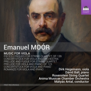 Moor Emanuel - Music For Viola in the group Externt_Lager /  at Bengans Skivbutik AB (4167500)