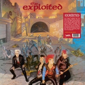 Exploited The - Troops Of Tomorrow (Red Vinyl Lp) in the group Minishops / The Exploited at Bengans Skivbutik AB (4167767)
