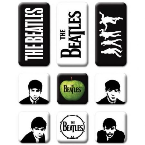 The beatles - Classic Icons 9 Piece Set Magnet in the group OTHER / Merchandise at Bengans Skivbutik AB (4168428)