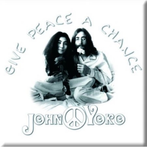 John Lennon - Peace Magnet in the group MERCHANDISE / Magnet / Pop-Rock at Bengans Skivbutik AB (4168444)