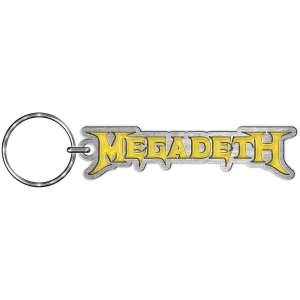 Megadeth - Logo Keychain in the group MERCHANDISE / Keyring / Heavy Metal at Bengans Skivbutik AB (4168454)