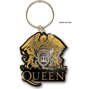 Queen - Gold Crest Keychain in the group CDON - Exporterade Artiklar_Manuellt / Merch_CDON_exporterade at Bengans Skivbutik AB (4168463)