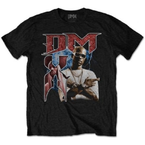 DMX - Unisex T-Shirt: Bootleg Red in the group OTHER / Merchandise at Bengans Skivbutik AB (4168490r)