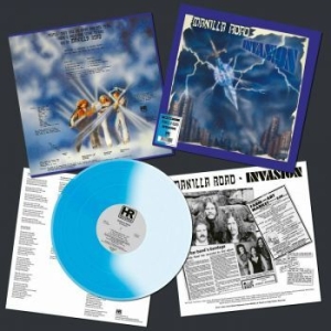 Manilla Road - Invasion (Blue/White Vinyl Lp) in the group VINYL / Hårdrock/ Heavy metal at Bengans Skivbutik AB (4169605)