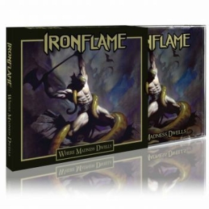 Ironflame - Where Madness Dwells (Slipcase) in the group CD / Hårdrock/ Heavy metal at Bengans Skivbutik AB (4169617)