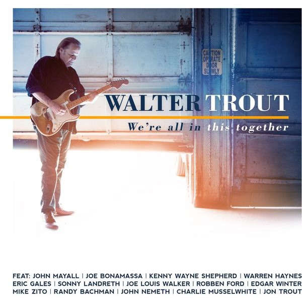 Walter Trout - We're All In This Together in the group VINYL / Jazz/Blues at Bengans Skivbutik AB (4170555)