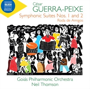 Guerra-Peixe Cesar - Symphonic Suites Nos. 1 & 2 Roda D in the group Externt_Lager /  at Bengans Skivbutik AB (4170756)