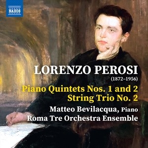Perosi Lorenzo - Piano Quintets Nos. 1 & 2 String T in the group Externt_Lager /  at Bengans Skivbutik AB (4170758)