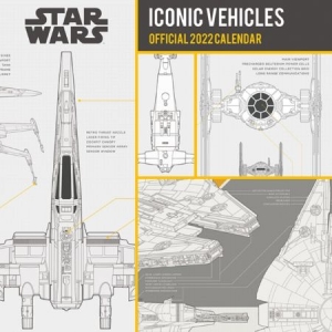 Star Wars (Vehicles) 2022 Official Calendar in the group OTHER / Merchandise at Bengans Skivbutik AB (4171125)