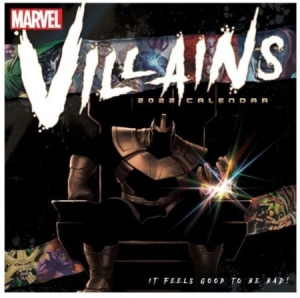 Marvel Villains 2022 Official Calendar in the group OTHER / Merchandise at Bengans Skivbutik AB (4171127)