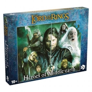 Lord Of The Rings Heroes Of Middle - Earth 1000 pce Jigsaw Puzzle in the group OTHER / Merchandise at Bengans Skivbutik AB (4171281)