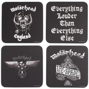 Motörhead - 4 Set Coasters in the group OTHER / Merchandise at Bengans Skivbutik AB (4171285)