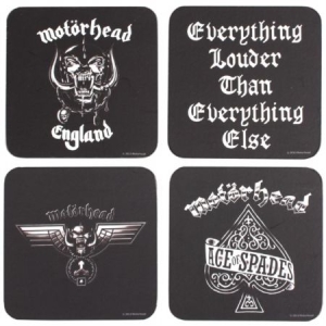 Motörhead - 4 Set Coasters in the group Minishops / Motörhead at Bengans Skivbutik AB (4171285)