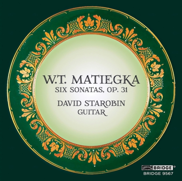 Starobin David - Matiegka: Six Sonatas, Op. 31 in the group OTHER / Övrigt / at Bengans Skivbutik AB (4171593)