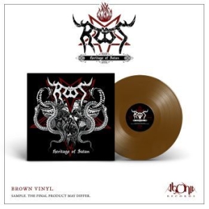 Root - Heritage Of Satan (Brown Vinyl Lp) in the group VINYL / Hårdrock/ Heavy metal at Bengans Skivbutik AB (4171894)