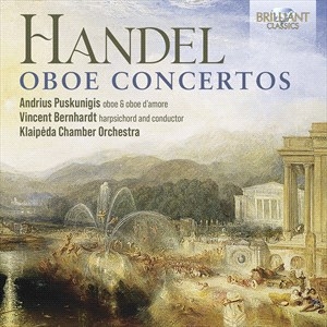 Handel George Frederic - Oboe Concertos in the group Externt_Lager /  at Bengans Skivbutik AB (4171918)