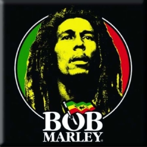 Bob Marley - Logo Face Magnet in the group MERCHANDISE / Magnet / Reggae at Bengans Skivbutik AB (4172237)