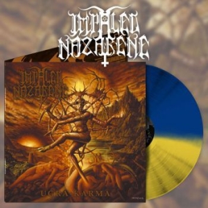Impaled Nazarene - Ugra Karma (Yellow/Blue Vinyl Lp) in the group VINYL / Hårdrock at Bengans Skivbutik AB (4172865)