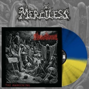 Merciless - Awakening (Yellow/Blue Vinyl Lp) in the group VINYL / Hårdrock at Bengans Skivbutik AB (4172868)