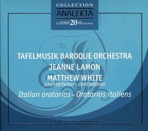 White Matthew Tafelmusik Baroque - Italian Oratorios in the group Externt_Lager /  at Bengans Skivbutik AB (4175392)