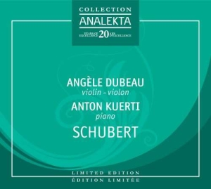 Schubert Franz - Three Sonatas For Violin And Piano in the group Externt_Lager /  at Bengans Skivbutik AB (4175394)