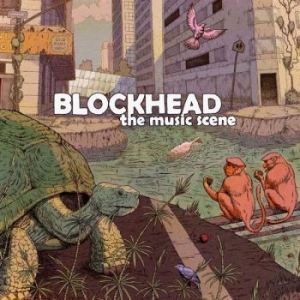 Blockhead - The Music Scene (Opaque Teal Colour in the group VINYL / Hip Hop at Bengans Skivbutik AB (4176025)