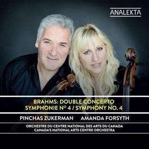 Zukerman Pinchas Forsyth Amanda - Brahms: Double Concerto / Symphony in the group Externt_Lager /  at Bengans Skivbutik AB (4176114)