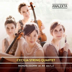 Cecilia String Quartet - Mendelssohn: String Quartet Op.44 N in the group Externt_Lager /  at Bengans Skivbutik AB (4176171)