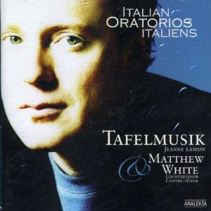 White Matthew Tafelmusik Baroque - Italian Oratorios in the group Externt_Lager /  at Bengans Skivbutik AB (4176291)