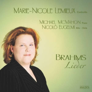 Lemieux Marie-Nicole - Brahms: Lieder in the group Externt_Lager /  at Bengans Skivbutik AB (4176314)