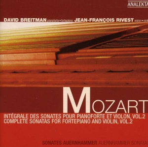 Rivest Jean-Francois Breitman Da - Mozart: Complete Sonatas For Fortep in the group Externt_Lager /  at Bengans Skivbutik AB (4176338)