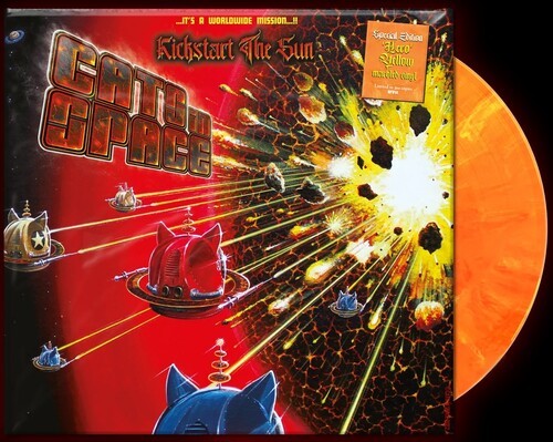 Cats In Space - Kickstart The Sun in the group VINYL / Rock at Bengans Skivbutik AB (4176459)