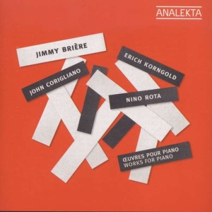 Briere Jimmy - Works For Piano in the group Externt_Lager /  at Bengans Skivbutik AB (4176754)