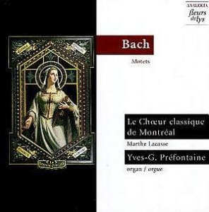Le Choeur Classique De Montréal Pr - J.S. Bach: Motets in the group Externt_Lager /  at Bengans Skivbutik AB (4176762)