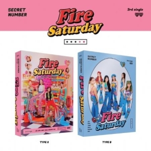 SECRET NUMBER - 3rd Single [Fire Saturday] A TYPE ver. in the group Minishops / K-Pop Minishops / K-Pop Miscellaneous at Bengans Skivbutik AB (4176856)