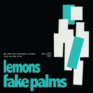 Fake Palms - Lemons (Aqua Blue & Black Swirl Vin in the group VINYL / Rock at Bengans Skivbutik AB (4177064)