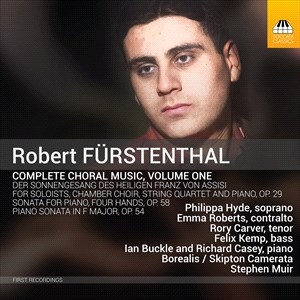 Furstenthal Robert - Complete Choral Music, Vol. 1 in the group Externt_Lager /  at Bengans Skivbutik AB (4177149)