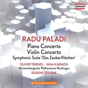 Paladi Radu - Piano Concerto Violin Concerto Sy in the group Externt_Lager /  at Bengans Skivbutik AB (4177157)