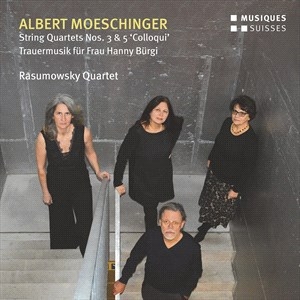 Moeschinger Albert - String Quartets Nos. 3 & 5 âColloqu in the group Externt_Lager /  at Bengans Skivbutik AB (4177171)