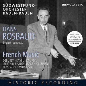 Various - Hans Rosbaud Conducts French Music in the group Externt_Lager /  at Bengans Skivbutik AB (4177174)