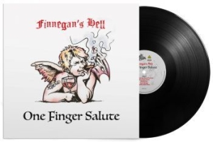 Finnegans Hell - One Finger Salute (Black Lp) in the group VINYL / Pop at Bengans Skivbutik AB (4177319)