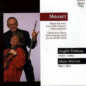 Dubeau Angèle Marion Alain - Mozart: Opera For Two - Late 18Th C in the group Externt_Lager /  at Bengans Skivbutik AB (4177428)