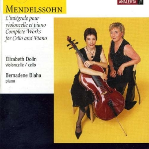 Dolin Elizabeth Blaha Bernadene - Mendelssohn: Complete Works For Cel in the group Externt_Lager /  at Bengans Skivbutik AB (4178105)